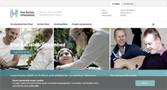 Desktop Screenshot of densocialevirksomhed.dk